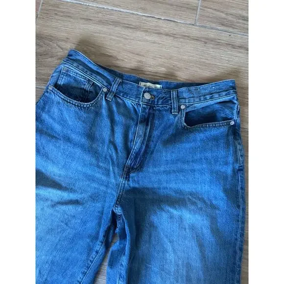 Madewell super wide leg jeans size 31